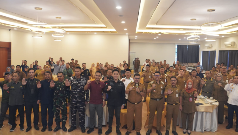 sosialisasi, diskusi panel, serta penyampaian hasil Survei Penilaian Integritas (SPI) Tahun 2025 dalam rangka memperingati Hari Antikorupsi Sedunia (Hakordia) 2025. (Foto: Istimewa)