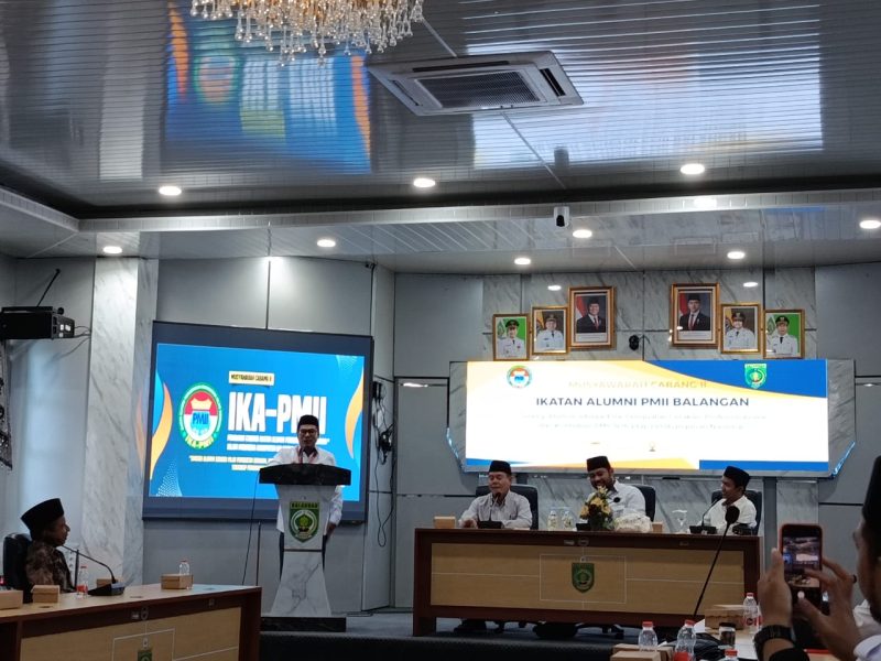 Ikatan Alumni Pergerakan Mahasiswa Islam Indonesia (IKA PMII) cabang Balangan mengadakan Musyawarah Cabang (Muscab) II. (Foto: Istimewa)