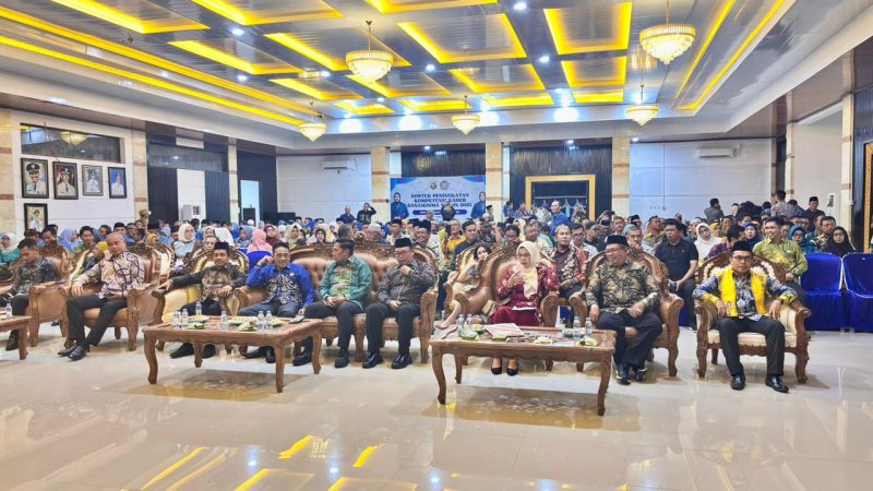 Malam ramah Tamah dalam rangka memperingati HUT PGRI ke-80 sekaligus Hari Guru Nasional (HGN) Tahun 2025. (Foto: Istimewa)