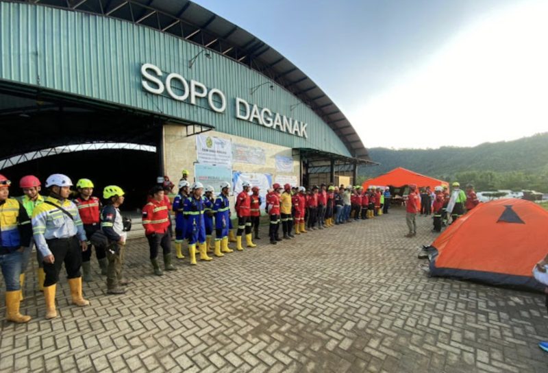 Emergency Response Team (ERT) dari berbagai daerah di Indonesia dikerahkan, termasuk dari PT Borneo Indobara (PT BIB). (Foto: Istimewa)