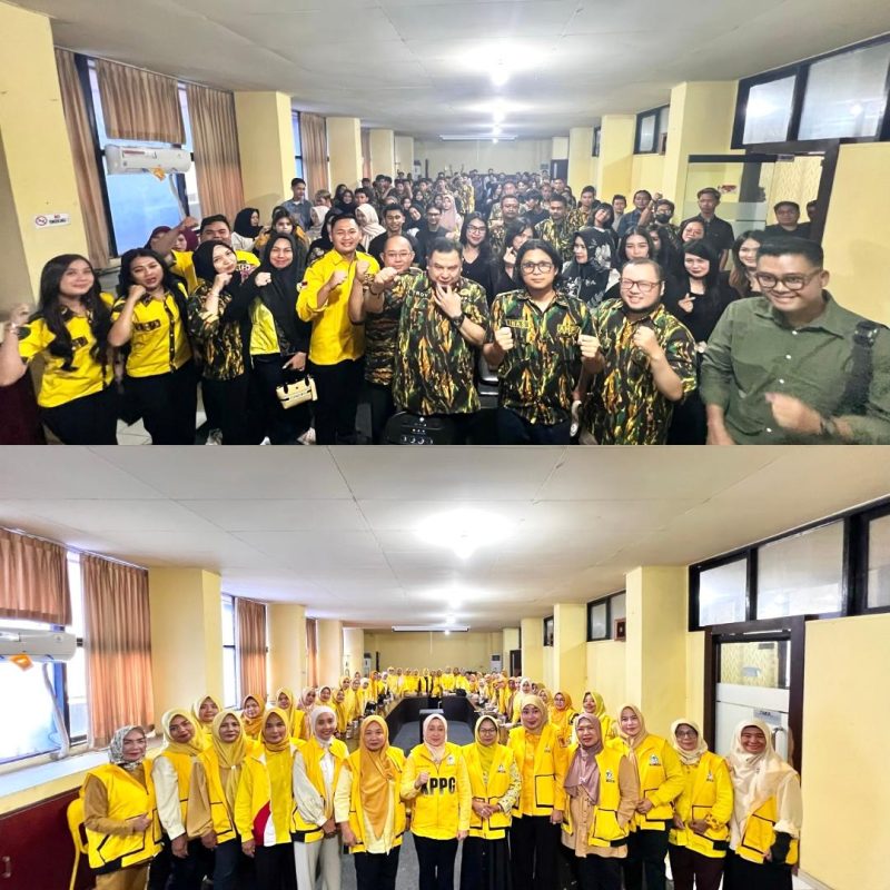 Empat organisasi sayap Partai Golkar di Kalsel menggelar konsolidasi organisasi dalam rangka pemantapan kader sekaligus memantapkan seluruh program organisasi. (Foto: wasaka.id)