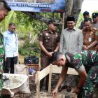 Pembangunan Jembatan Perintis Garuda Tahun 2026 resmi dimulai melalui kegiatan ground breaking yang dilaksanakan di Kelurahan Kampung Baru, Kecamatan Kusan Hilir, Kabupaten Tanah Bumbu. (Foto: Istimewa)