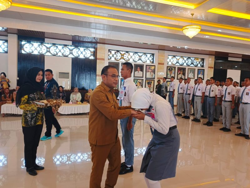 Seleksi calon Pasukan Pengibar Bendera Pusaka (Paskibraka) tahun 2026 di Gedung Paris Barantai. (Foto: Istimewa)