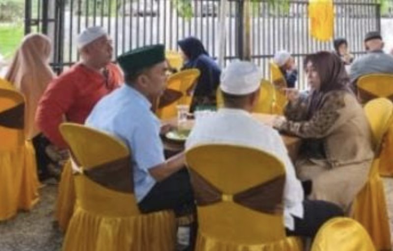 Ketua DPRD Balangan Hj. Linda Wati Gelar Open House di kediamannya. (Foto: Istimewa)
