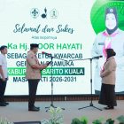 Hj. Noor Hayati Bahrul Ilmi Resmi Terpilih Sebagai Ketua Kwarcab Barito Kuala. (Foto: Istimewa)