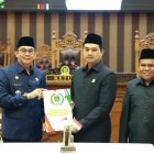 Bupati Tanah Bumbu, Andi Rudi Latif, menegaskan bahwa berbagai catatan strategis yang disampaikan kepada pemerintah daerah akan dijadikan rujukan, referensi. (Foto: Istimewa)