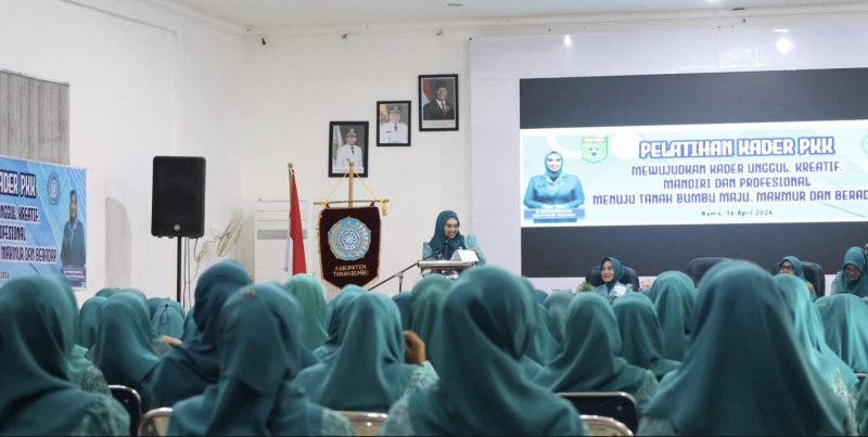 Tim Penggerak PKK Kabupaten Tanah Bumbu menggelar Pelatihan Kader PKK Tahun 2026. (Foto: Istimewa)