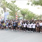 Bupati Cup Run 5K 2026 yang berlangsung meriah di Pagatan, Kecamatan Kusan Hilir. (Foto: Istimewa)