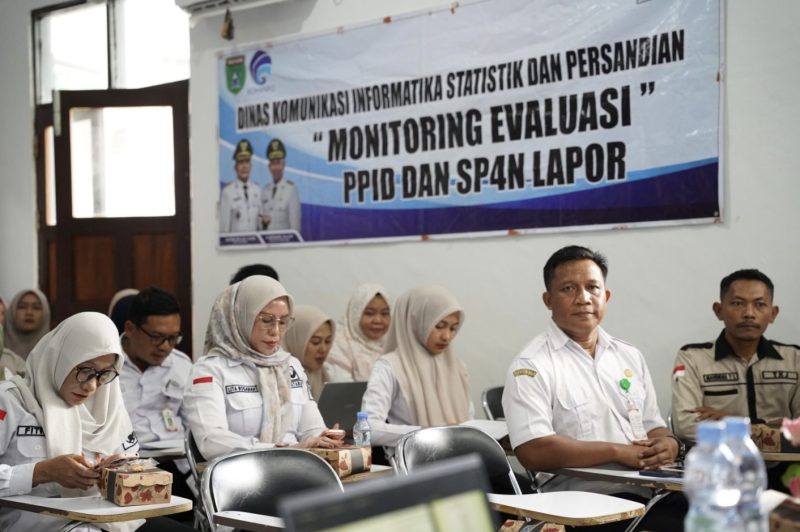 Monitoring dan Evaluasi (Monev) Pejabat Pengelola Informasi dan Dokumentasi (PPID). (Foto: Istimewa)