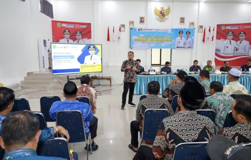 Sosialisasi Aksi Rumah Damai, 6 – 7 Mei 2026, yang melibatkan desa-desa di tujuh kecamatan di Bumi Bersujud. (Foto: Istimewa)