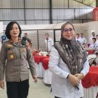 Ketua DPRD Balangan, Hj Linda Wati, mengikuti rangkaian peluncuran 1.061 Koperasi Desa/Kelurahan Merah Putih (KDKMP). (Foto: Istimewa)