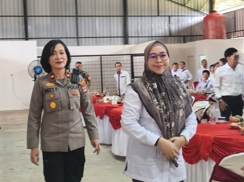 Ketua DPRD Balangan, Hj Linda Wati, mengikuti rangkaian peluncuran 1.061 Koperasi Desa/Kelurahan Merah Putih (KDKMP). (Foto: Istimewa)