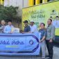 Hasnur Group kembali menyerahkan bantuan hewan kurban berupa satu ekor sapi kepada DPD Partai Golkar Kalimantan Selatan. (Foto: wasaka.id)