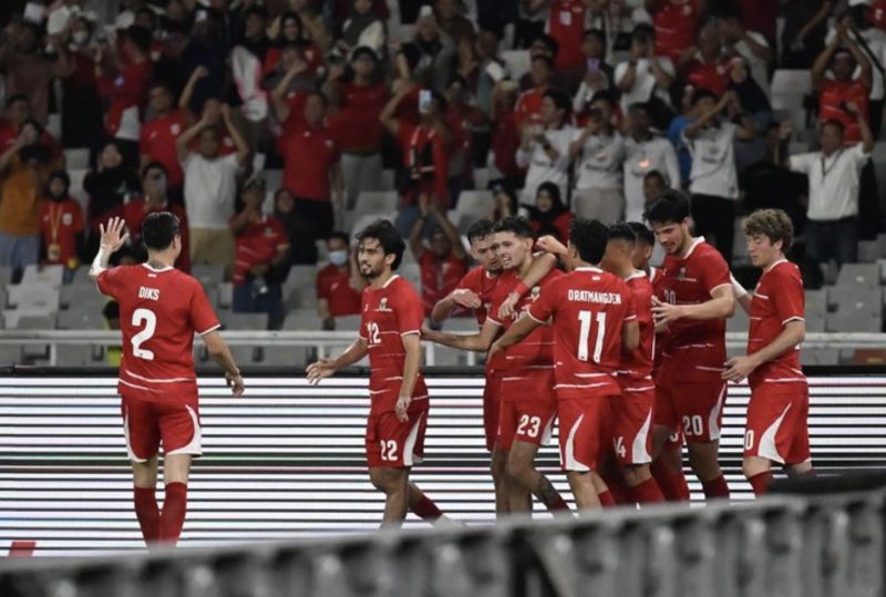 Ranking FIFA Timnas Indonesia melesat ke peringkat 118 yang awalnya 122 dunia. (Foto: Istimewa)