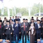 Bupati Tanah Bumbu, Andi Rudi Latif melantik dan mengambil sumpah jabatan dalam rangka Pelantikan Jabatan Pimpinan Tinggi (JPT) Pratama. (Foto: Istimewa)