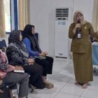 Disdukcapil Kabupaten Tanah Bumbu melaksanakan Sosialisasi Pencatatan Sipil sekaligus sosialisasi launching Inovasi SIGAP BERAKSI. (Foto: Istimewa)