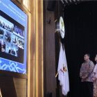 Pemkab Tanbu) mengikuti peresmian 8 Mal Pelayanan Publik (MPP) oleh Menteri Pendayagunaan Aparatur Negara dan Reformasi Birokrasi (PANRB) Rini Widyantini. (Foto: Istimewa)