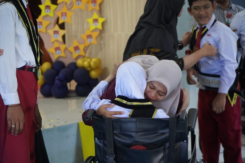 Pentas Seni dan Apresiasi Akhir Tahun (Perpisahan) Tahun Pembelajaran 2025/2026 Sekolah Luar Biasa (SLB) Negeri Tanah Bumbu. (Foto: Istimewa)