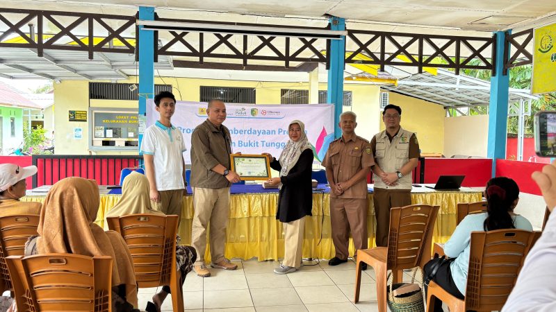 PLN Indonesia Power UBP Barito kembali melanjutkan komitmennya melalui pelaksanaan tahap kedua Program Pengembangan ProKlim Bukit Tunggal. (Foto: Istimewa)