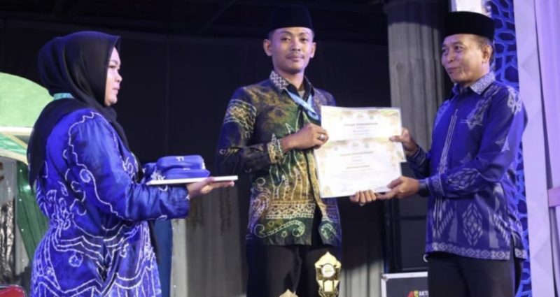 Penutupan Musabaqah Tilawatil Quran Nasional (MTQN) ke-22 tingkat Kecamatan Sungai Loban. Desa Batu Meranti Raih Juara 1. (Foto: Istimewa)