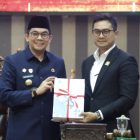 Bupati Andi Rudi Latif menyampaikan Kebijakan Umum Anggaran (KUA) dan Prioritas Plafon Anggaran Sementara (PPAS) Tahun Anggaran 2027. (Foto: Istimewa)