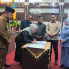 rapat Paripurna Masa Persidangan III Rapat ke-15 Tahun Sidang 2025/2026 dipimpin langsung oleh Ketua DPRD Kotabaru Hj. Suwanti. (Foto: Istimewa)