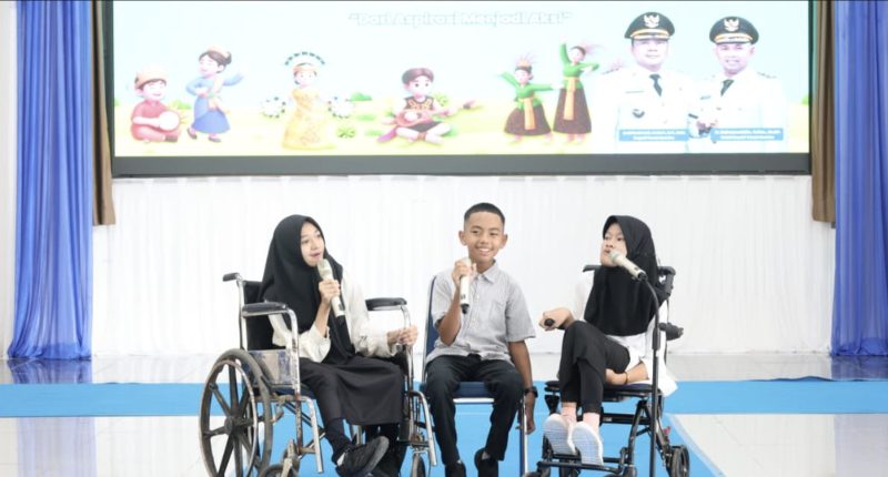 Temu Forum Anak Kabupaten Tanah Bumbu Tahun 2026 yang berlangsung di Pendopo Kantor Bupati. (Foto: Istimewa)