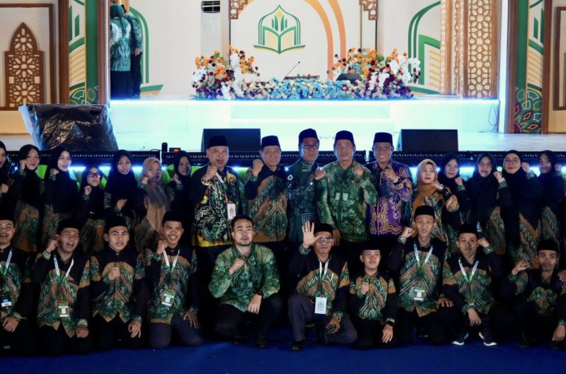 Kafilah Balangan saat penutupan MTQ XXXVII Tingkat Provinsi Kalimantan Selatan 2026. (Foto: Istimewa)