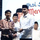 Bupati Tanah Bumbu, Andi Rudi Latif, membuka kegiatan Aksi Sinergitas Merah Putih di Kecamatan Satui. (Foto: Istimewa)