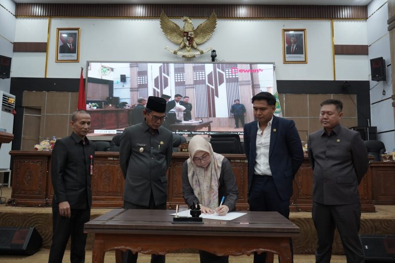 DPRD Kabupaten Balangan menyetujui Rancangan Peraturan Daerah (Raperda) tentang Pertanggungjawaban Pelaksanaan APBD Tahun Anggaran 2025. (Foto: Istimewa)