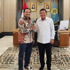Wakil Gubernur Kalimantan Selatan, Hasnuryadi Sulaiman bersama Kepala Badan Intelijen Negara (BIN) Republik Indonesia, Jenderal TNI (Purn.) Muhammad Herindra. (Foto: Istimewa)