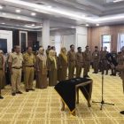 Pelantikan dan pengambilan sumpah/janji jabatan pejabat administrator dan pejabat pengawas. (Foto: Istimewa)