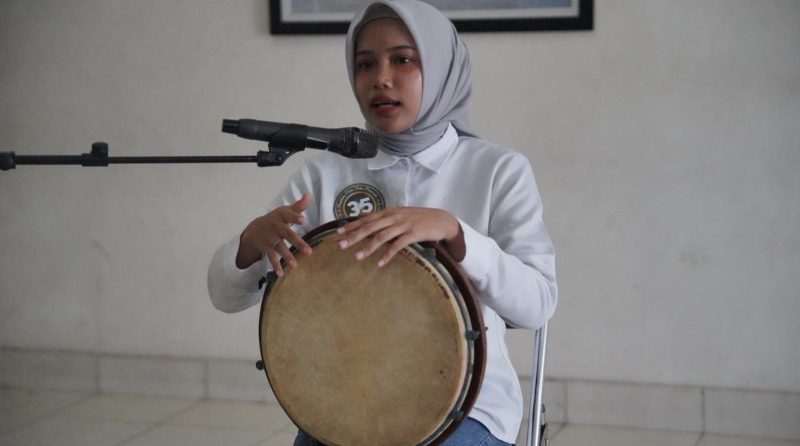 Finalis Adu Bakat Rebut Putra Putri Pariwisata Balangan. Tahapan ini menjadi proses penting untuk menjaring generasi muda yang memiliki kemampuan komunikasi, wawasan kepariwisataan. (Foto: Istimewa)