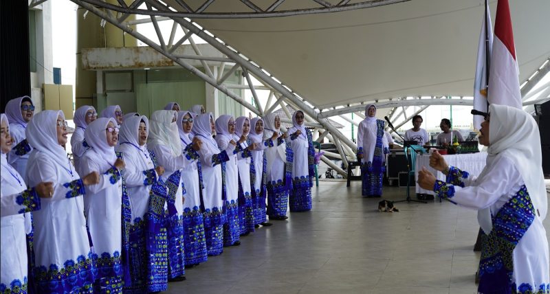 Festival Sholawat Busyro, Sholawat Badar, dan Mars BKMT dalam rangka memeriahkan Pekan Muharram 1448 Hijriah sekaligus memperingati Milad ke-45 BKMT. (Foto: Istimewa)