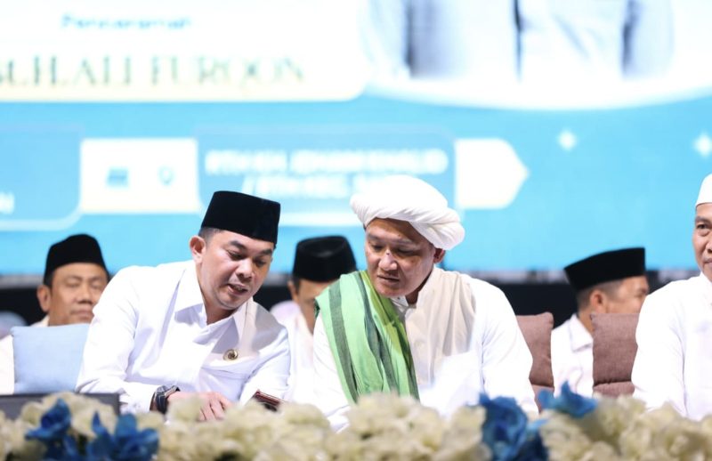 Ngobrol Perkara Islam Bareng Bang Arul yang menghadirkan penceramah Ustaz H. Ali Furqon di RTU Masjid Ahmad Chalid, Kecamatan Simpang Empat. (Foto: Istimewa)