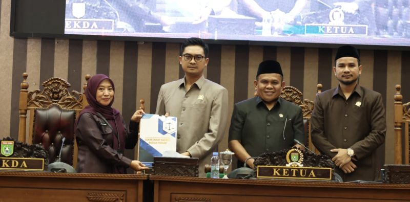 Pemkab Tanbu mengajukan Raperda tentang Perubahan Kedua atas Peraturan Daerah Nomor 1 Tahun 2024 tentang Pajak Daerah dan Retribusi Daerah. (Foto: Istimewa)