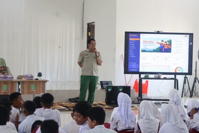 Peningkatan ketangguhan masyarakat melalui inovasi Relawan Remaja Aman Bencana (RENJANA), yang menyasar kalangan pelajar. (Foto: Istimewa)