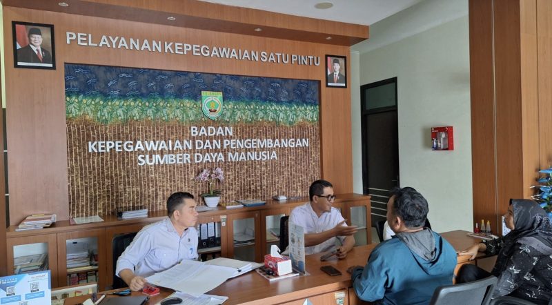 Balangan mencatat prestasi membanggakan dalam implementasi Document Management System (DMS) BKN. Per 10 Juli 2026. (Foto: Istimewa)