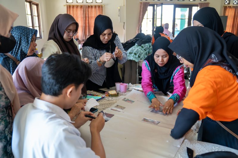 Peserta mengikuti diskusi kelompok dan permainan edukatif untuk memperkuat pemahaman mengenai mitigasi bencana. (Foto: Istimewa)