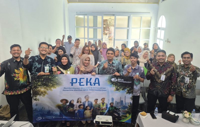 BPJS Ketenagakerjaan Cabang Batulicin memberikan pembekalan kepada 20 ahli waris penerima manfaat Jaminan Kematian (JKM). (Foto: Istimewa)