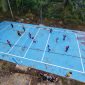 Lapangan voli di RT 03 Desa Madu Retno, Kecamatan Karang Bintang. (Foto: Istimewa)