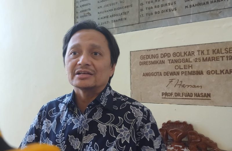 Ketua DPD Partai Golkar Kalsel, Hasnuryadi Sulaiman. (Foto: Istimewa)
