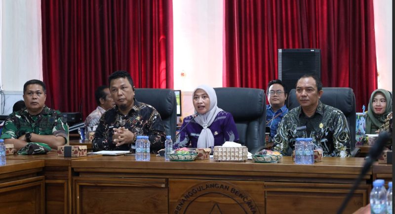 Rapat Koordinasi dan Aktivasi Pos Komando serta Pos Lapangan yang digelar di Aula Kantor Badan Penanggulangan Bencana Daerah (BPBD) Kabupaten Tanah Bumbu. (Foto: Istimewa)