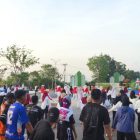 Bupati Tanah Bumbu Andi Rudi Latif mendorong pemanfaatan ruang publik sebagai bagian dari upaya membangun aktivitas masyarakat yang sehat. (Foto: Istimewa)