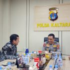 General Manager PLN UIP3B Kalimantan, Riko Ramadhano Budiawan, melakukan koordinasi dengan Polda Kalimantan Utara dalam rangka memperkuat sinergi menghadapi potensi Karhutla di wilayah Kalimantan.